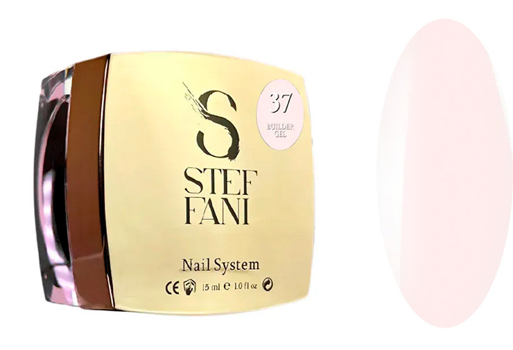 Гель для наращивания Builder Gel № 37 Steffani, 15 мл
