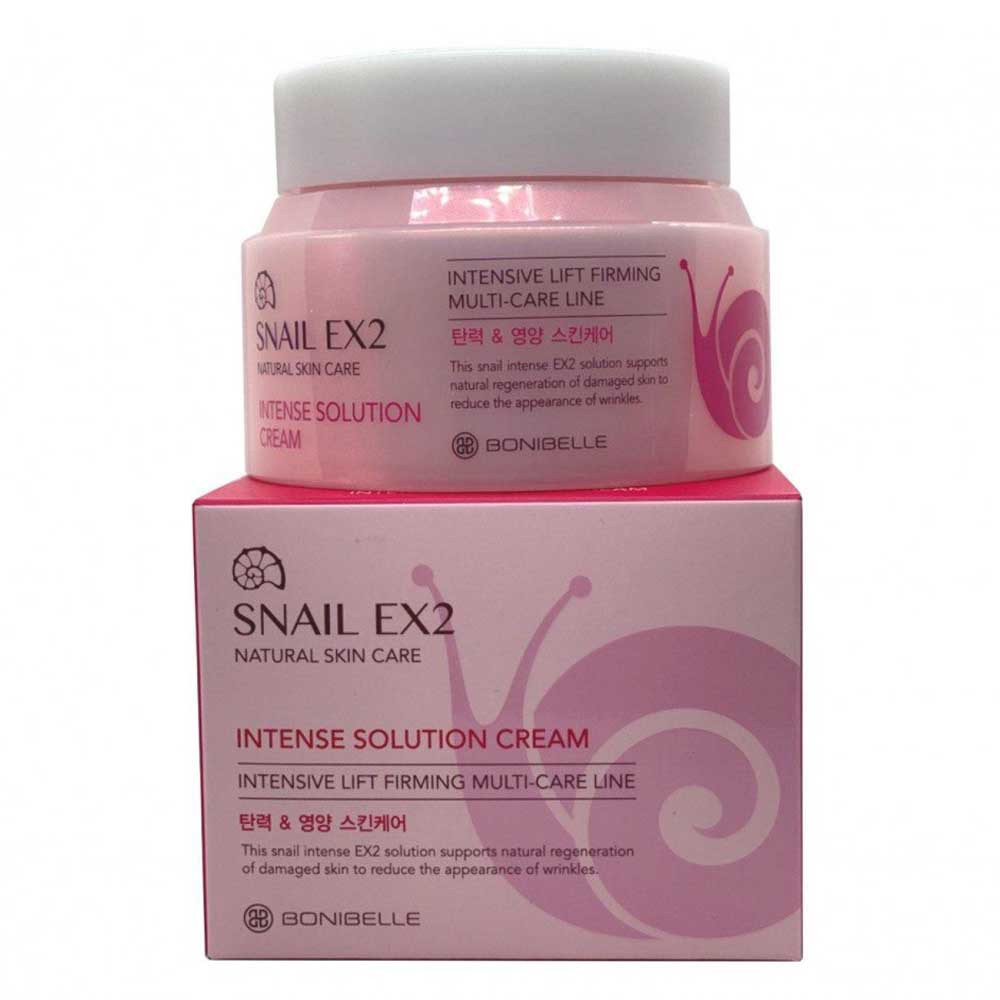 Крем для лица Snail EX2 Intense Solution Cream Enough Bonibelle, 80 мл  Фото 3 
