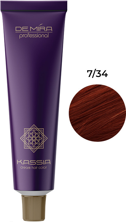 Краска для волос 7/34 DEMIRA Professional KASSIA 90 мл на beauty-prof.com Краска для волос 7/34 DEMIRA Professional KASSIA 90 мл