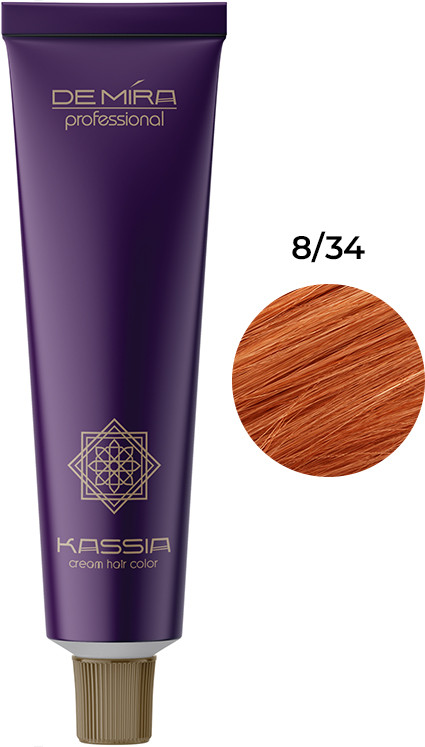 Краска для волос 8/34 DEMIRA Professional KASSIA 90 мл 