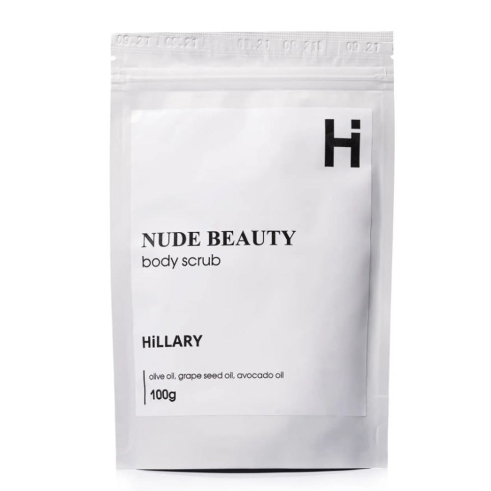 Скраб для тела парфюмированный Nude Beauty Body Scrub Hillary, 100 гр