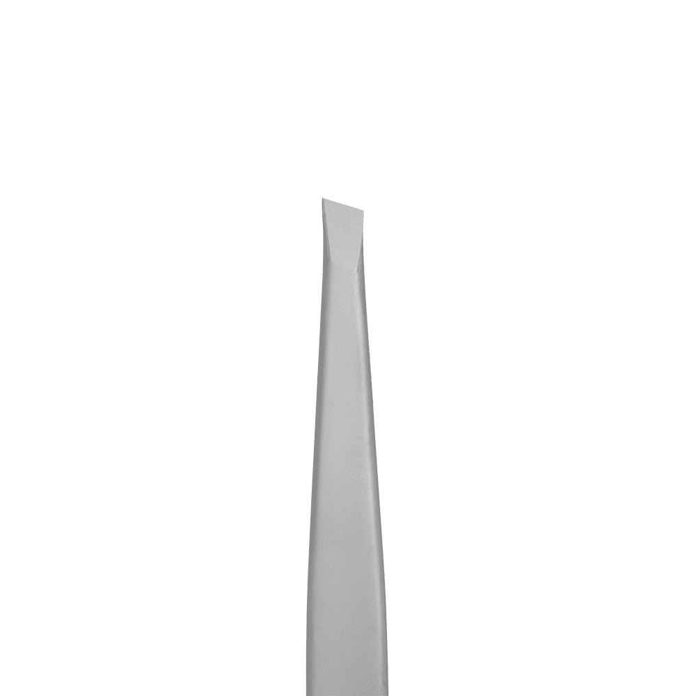 Пінцет для брів Beauty & Care 10 Type 3 (широкі скошені кромки) (П-07) Staleks Фото 2