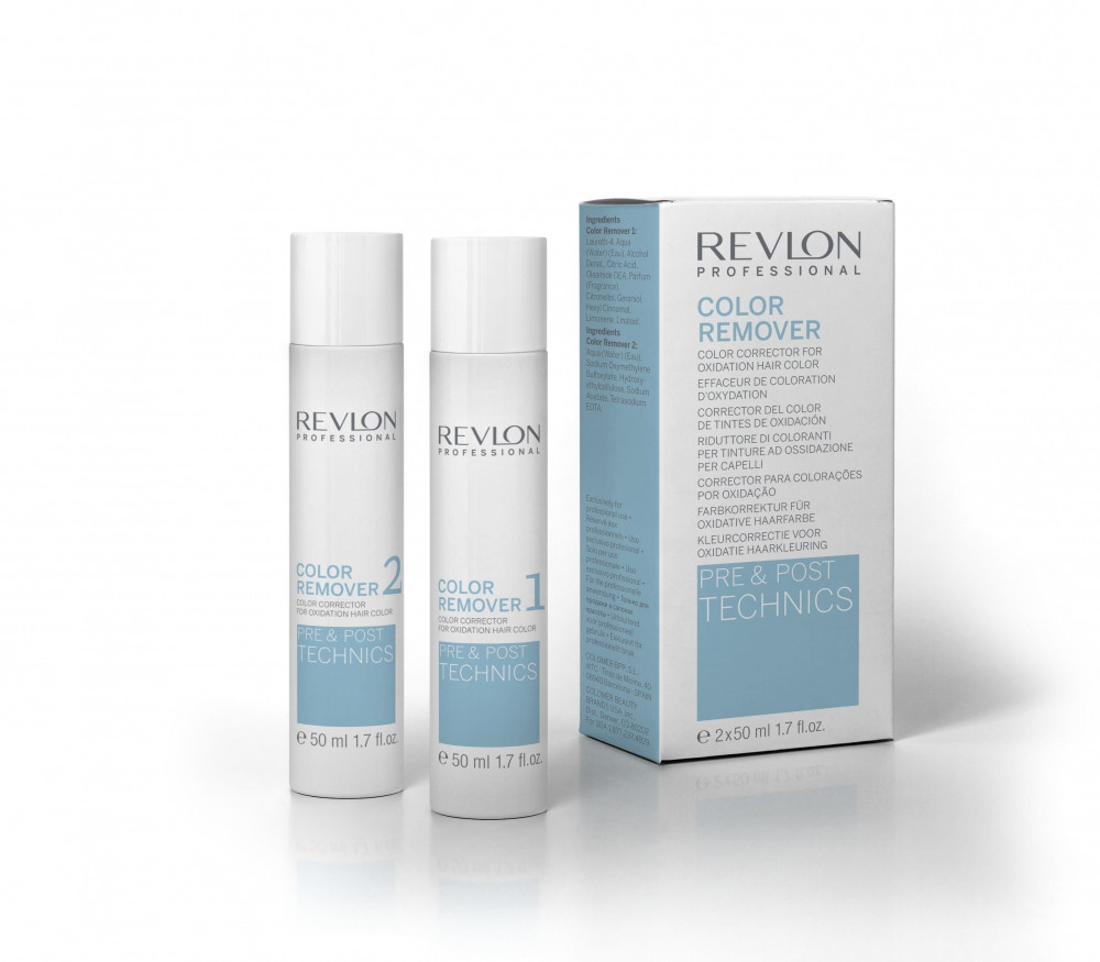 Засіб для зняття штучного кольору з волосся Revlon, 2х50 мл
