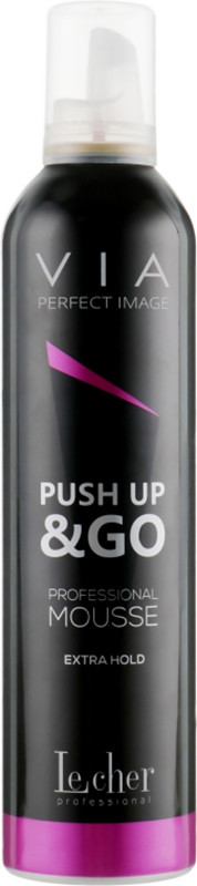 Мус для об'єму Via Push Up&Go Le Cher, 400 мл