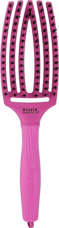 Щетка Finger Brush Combo Medium Bright Pink Olivia Garden