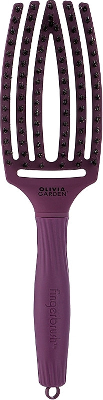 Щетка Finger Brush Combo Medium DEEP PURPLE Olivia Garden