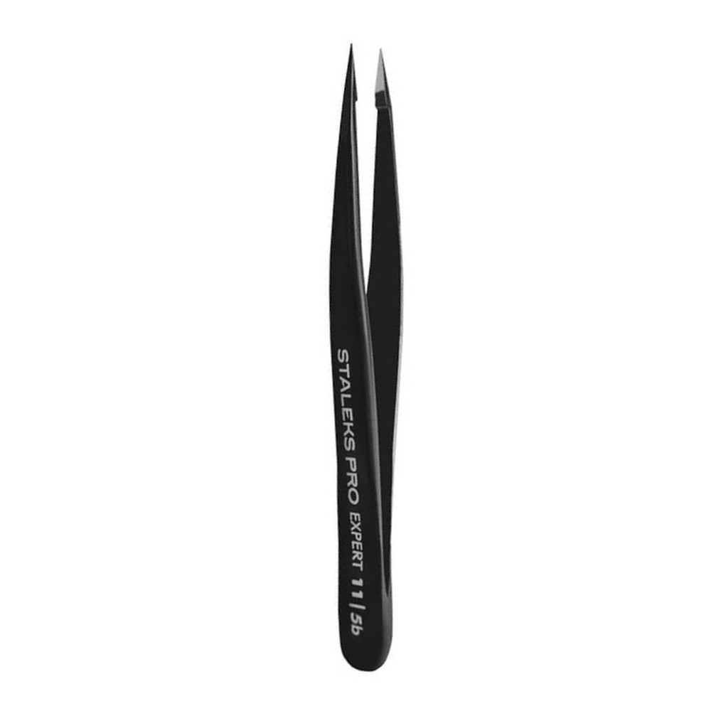 Пинцет для бровей черный Expert 11 Type 5b (точечный) на beauty-prof.com Пинцет для бровей черный Expert 11 Type 5b (точечный)