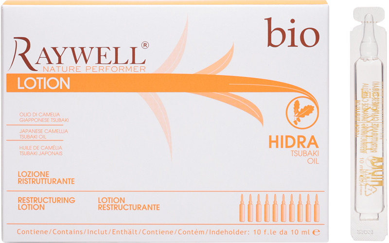Ампулы для реконструкции волос Bio Hidra Raywell 10х10 мл