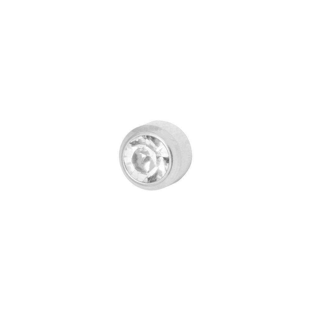 Сережки для вух квітень завальцювання срібло R 204 W Studex, 3 мм