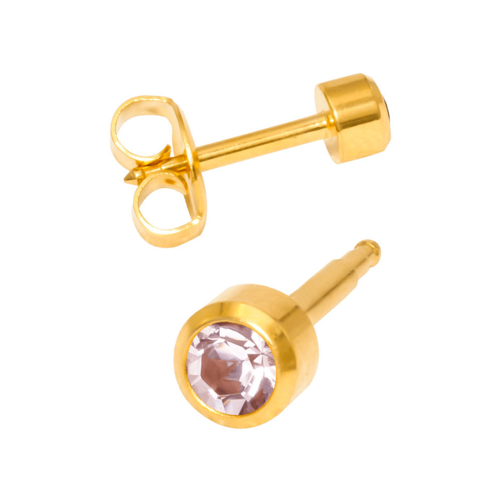 Сережки для вух олександрит золото R 206 Y Studex, 3 мм на beauty-prof.com Фото 2 Сережки для вух олександрит золото R 206 Y Studex, 3 мм Фото 2