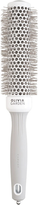 Термобрашинг Expert Blowout SPEED Wavy Bristles WHITE&GREY 35 мм Olivia Garden