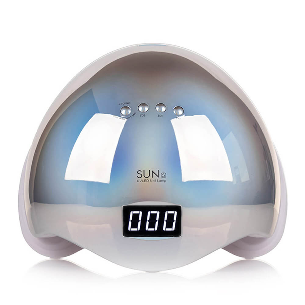 Лампа LED/UV SUN-5 гибридная (с дисплеем) зеркальная, 48 Вт Фото 2