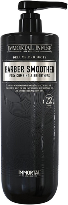 Крем-кондиционер восстанавливающий для волос Infuse Barber Smoother Immortal, 1000 мл