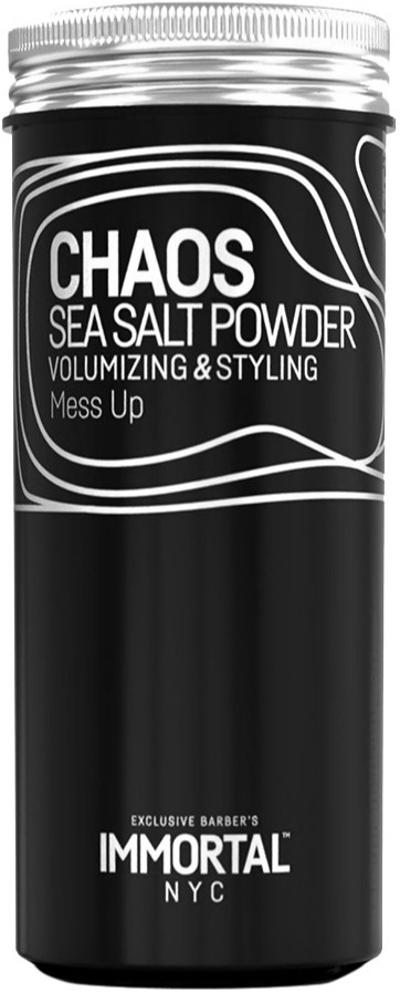 Пудра для укладання волосся та об'єму з морською сіллю CHAOS SEA SALT POWDER Immortal, 20 г