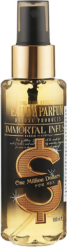Одеколон после бритья мужской Infuse One Million Dollars Immortal, 100 мл