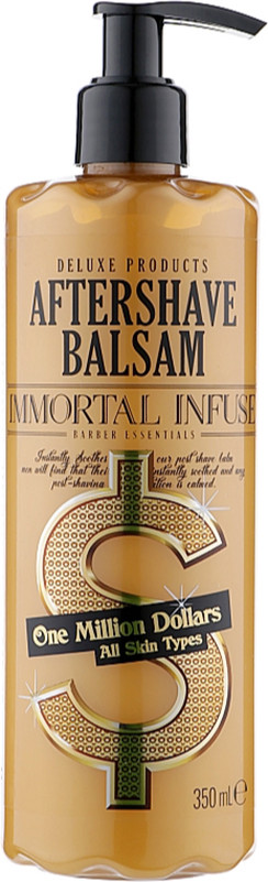 Бальзам после бритья Infuse One Million Dollars Immortal, 350 мл