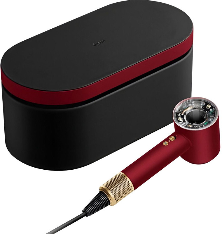 Фен для волос Dyson Supersonic Red Velvet/Gold HD16 Nural  Фото 5 