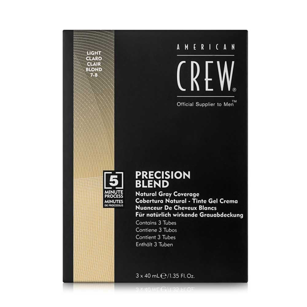 Система маскування сивини Precision Blend уровень 7–8 Light American Crew, 40 мл на beauty-prof.com Фото 2 Система маскування сивини Precision Blend уровень 7–8 Light American Crew, 40 мл Фото 2