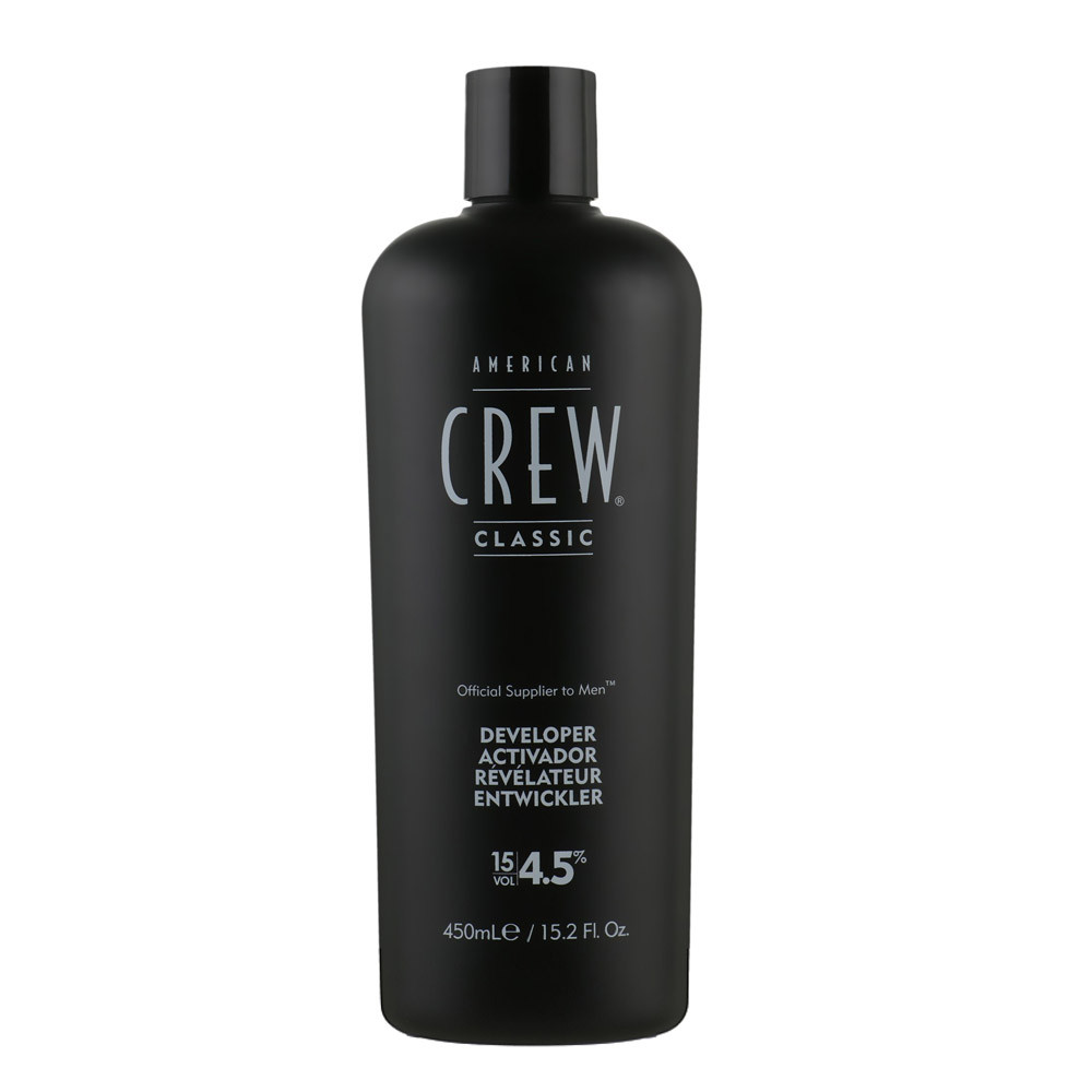 Проявитель для системы маскировки седины Precision Blend Developer 15 Vol 4.5% American Crew, 450 мл