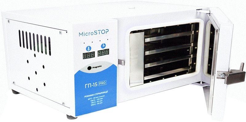 Сухожаровой стерилизатор Микростоп ГП-15 Pro Фото 2