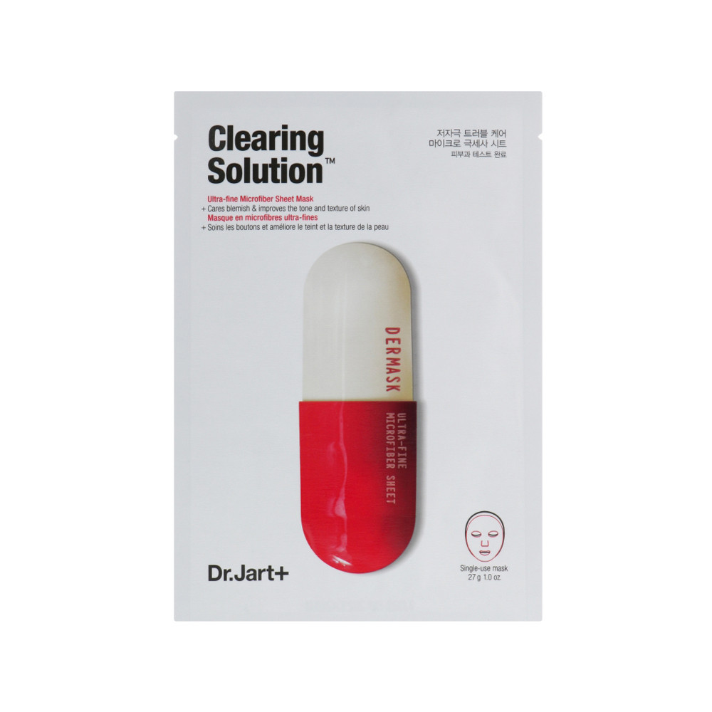 Маска для лица очищающая Dermask Micro Jet Clearing Solution Dr. Jart+ , 27 гр