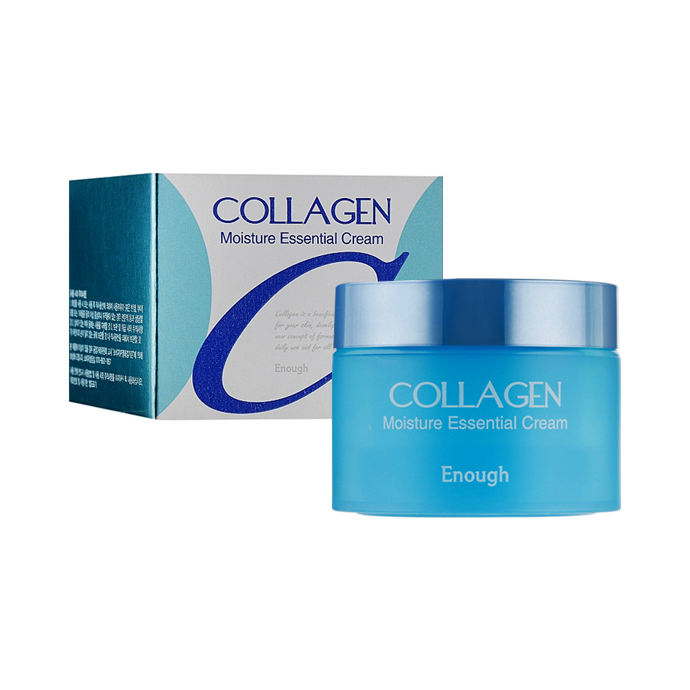 Увлажняющий крем для лица Collagen Moisture Essential Cream Enough, 50 мл на beauty-prof.com Увлажняющий крем для лица Collagen Moisture Essential Cream Enough, 50 мл