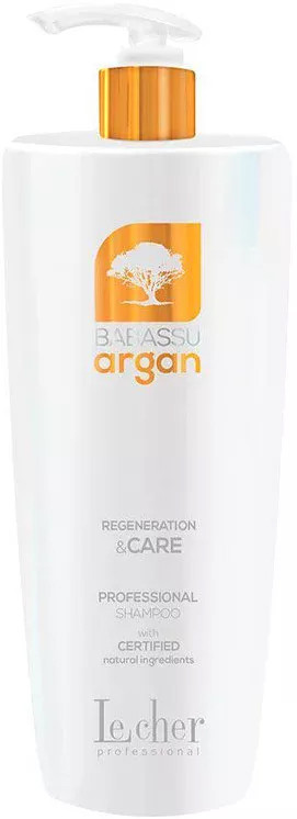 Набір шампунь 1000 мл, маска 1000 мл і олія арганова 50 мл Babassu Argan Le Cher  Фото 2 