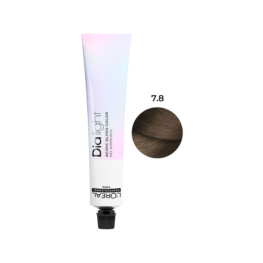 Гель-крем краска DIA Light 7.8 L’Oreal Professionnel Paris, 50 мл