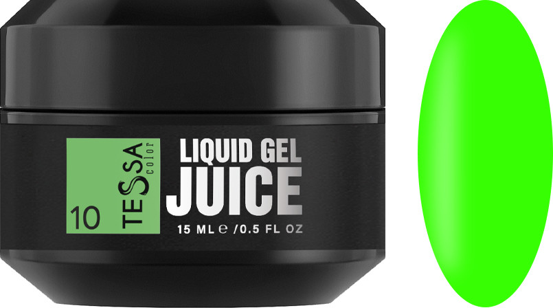 Жидкий гель Liquid gel Juice 10 Tessa, 15 мл