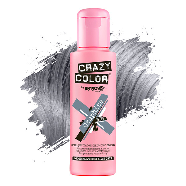 Тинт-краска для волос №69 графит Crazy Color, 100 мл