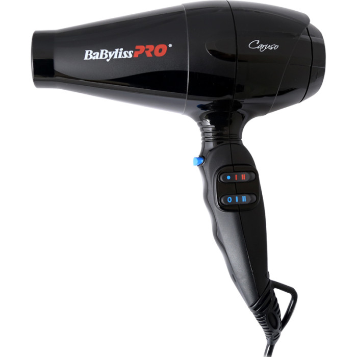 Фен для волосся BaByLiss CARUSO 2400W чорний BAB6520RE
