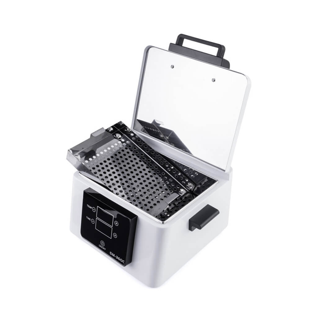 Стерилизатор (сухожаровой шкаф) SM-360C White PRO Nail  Фото 3