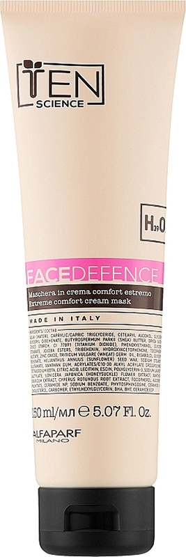 Крем-маска Мгновенный комфорт для чувствительной кожи Face Defence Cream Mask Ten Science,150 мл