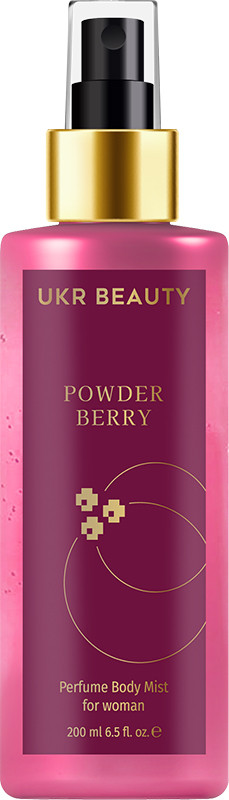 Мист для тела Powder Berry UKR BEAUTY, 200 мл