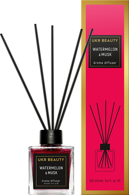 Аромадифузор UKR BEAUTY Watermelon & Мusk, 100 мл
