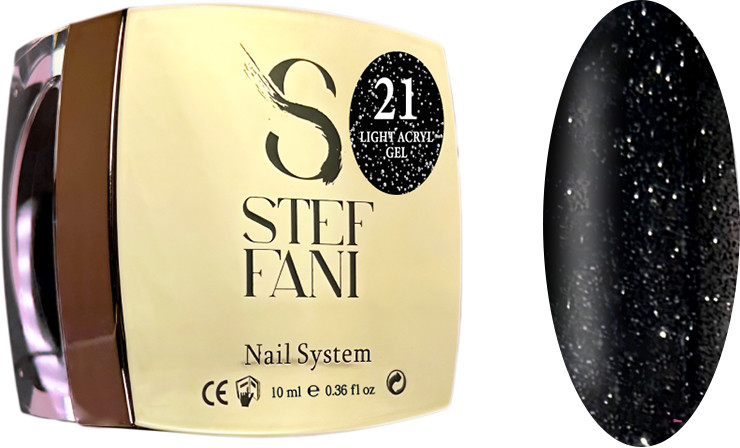 Рідкий гель для нігтів Light Acryl Gel 21 Steffani, 10 мл