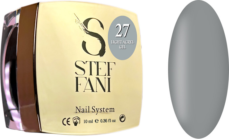 Жидкий гель для ногтей Light Acryl Gel 27 Steffani, 10 мл