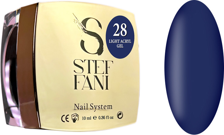 Жидкий гель для ногтей Light Acryl Gel 28 Steffani, 10 мл