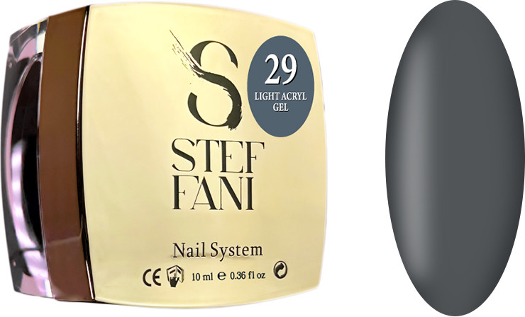 Жидкий гель для ногтей Light Acryl Gel 29 Steffani, 10 мл