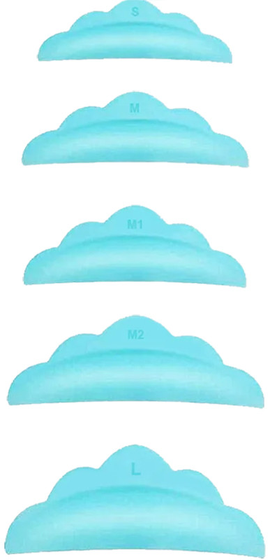 Бигуди силиконовые Tiffany Clear Nagaraku (набор 5 пар)