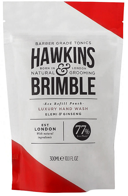 Мыло для рук Cleansing Hand Wash Pouch Hawkins & Brimble, 300 мл