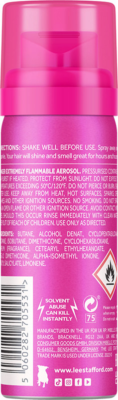 Спрей для сияния волос Lightweight Shine Lee Stafford, 50 мл на beauty-prof.com Фото 2 Спрей для сияния волос Lightweight Shine Lee Stafford, 50 мл Фото 2