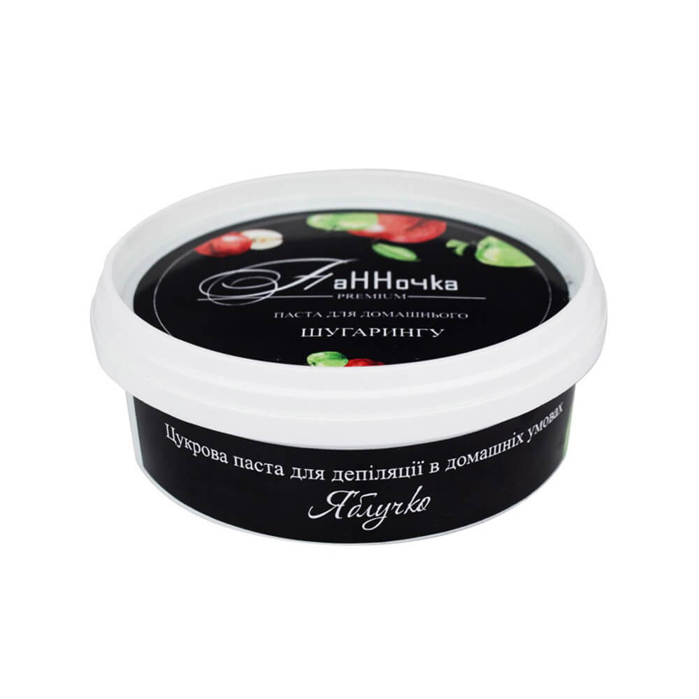 Паста для депіляції в домашніх умовах універсальна з екстрактом зеленого яблука Панночка, 250 гр  Фото 2 