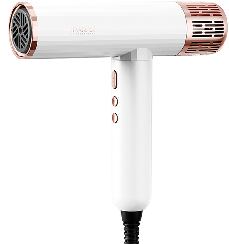 Фен професійний (3 рівні обдуву) White P-385W IPARAH на beauty-prof.com Фен професійний (3 рівні обдуву) White P-385W IPARAH