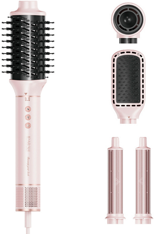 Фен-стайлер для волосся 5 в 1 (5 насадок) Pink P-505P IPARAH на beauty-prof.com Фото 2 Фен-стайлер для волосся 5 в 1 (5 насадок) Pink P-505P IPARAH Фото 2
