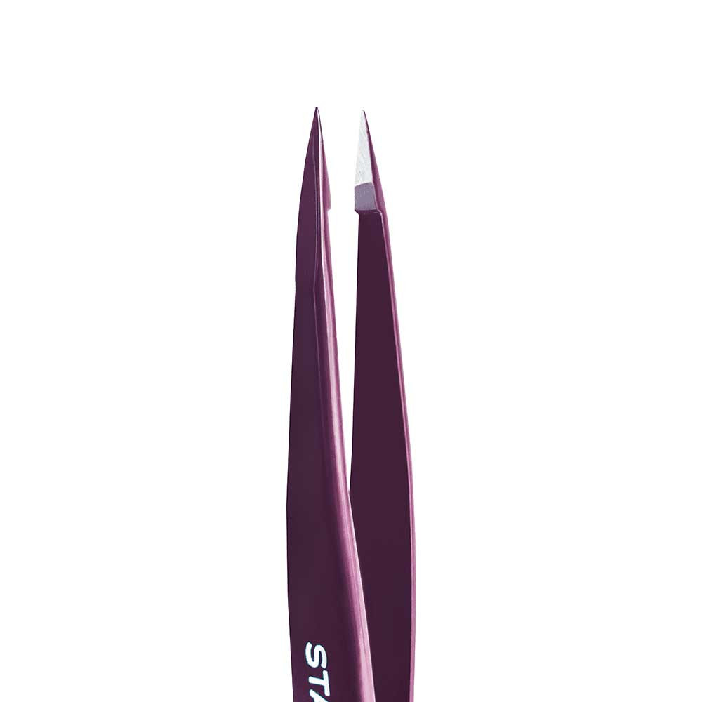 Пінцет для брів фіолетовий Expert 11 Type 5v (точковий) Staleks на beauty-prof.com Фото 4 Пінцет для брів фіолетовий Expert 11 Type 5v (точковий) Staleks Фото 4