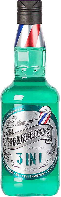 Шампунь, кондиционер и гель "3 IN 1" Beardburys, 330 мл