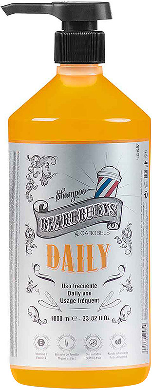 Шампунь для частого використання Daily Beardburys, 1000 мл