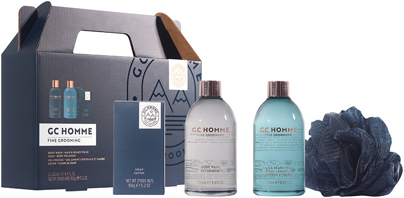 Набір для тіла чоловічий Full Body Cleanse GCH 2025 The luxury bathing, (250мл/250мл/150г) 