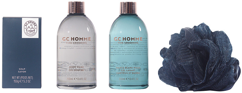 Набір для тіла чоловічий Full Body Cleanse GCH 2025 The luxury bathing, (250мл/250мл/150г)  Фото 2 